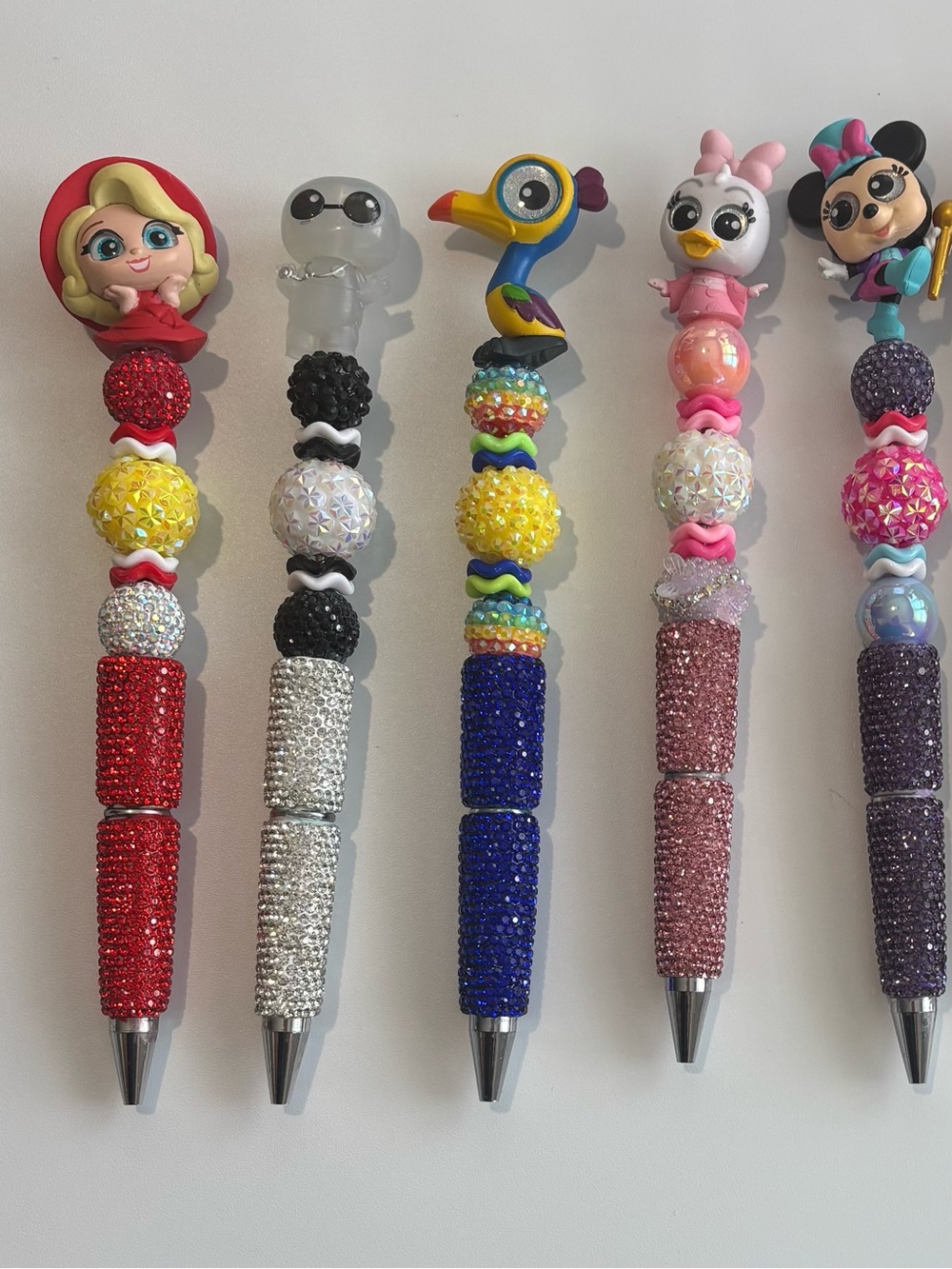 7 Disney Doorables pens